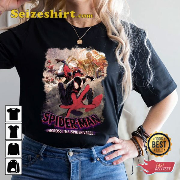 Spider Punk Spider Man Arcoss The Spider Verse T-Shirt