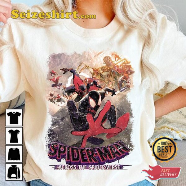 Spider Punk Spider Man Arcoss The Spider Verse T-Shirt