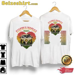 Stephen Marley Babylon By Bus Tour 2023 T-Shirt