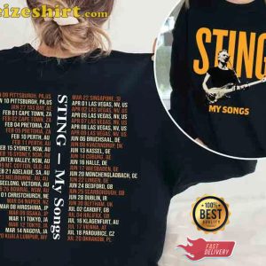 Sting My Song 2023 World Tour Cotton T-Shirt