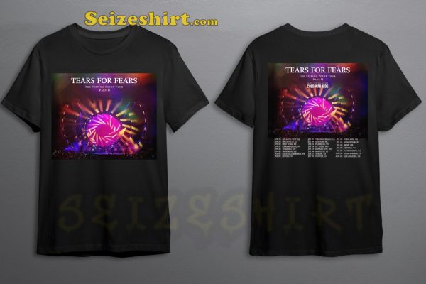 Tears for Fears Tour 2023 Tipping Point Tour T-shirt