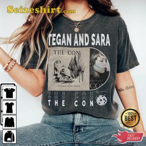 Tegan And Sara Cry Baby Tour 2023 Tickets Album The Con T-Shirt