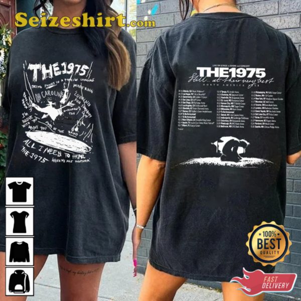 The 1975 Band Still At Their Very Best World Tour 2023 Unisex T-Shirt2