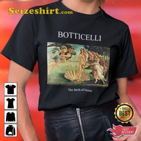 The Birth Of Venus Botticelli Unisex T-shirt