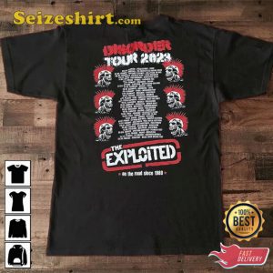 The Exploited Disorder Tour 2023 T-Shirt