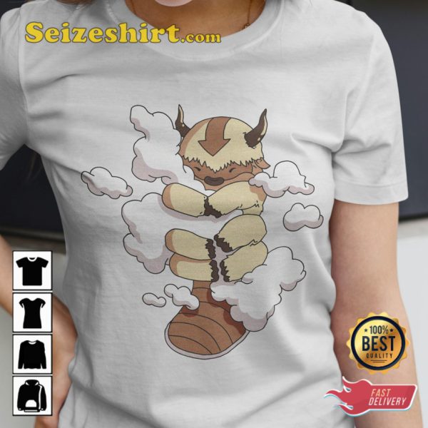 The Last Airbender Movie Appa Sky Funny T-shirt