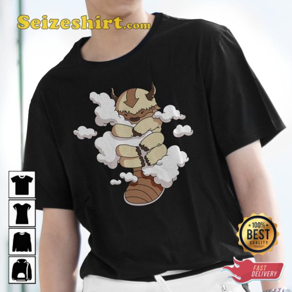 The Last Airbender Movie Appa Sky Funny T-shirt