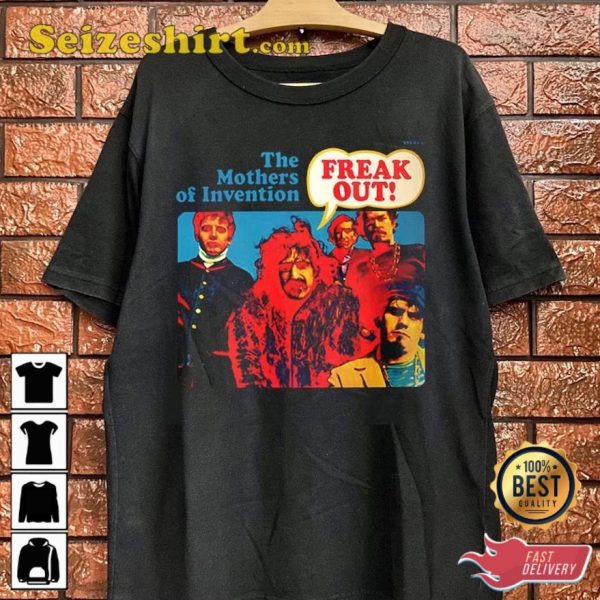 The Mothers Of Invention 90s Rock Music T-Shirt