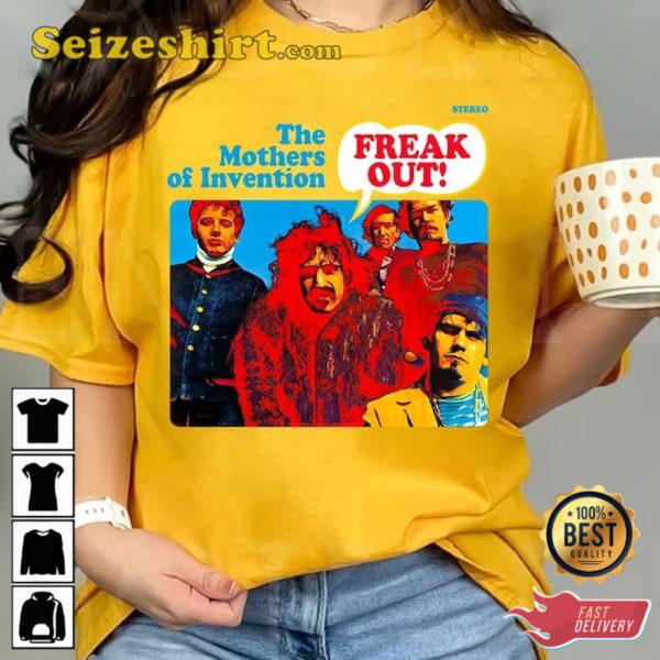 The Mothers Of Invention 90s Rock Music T-Shirt