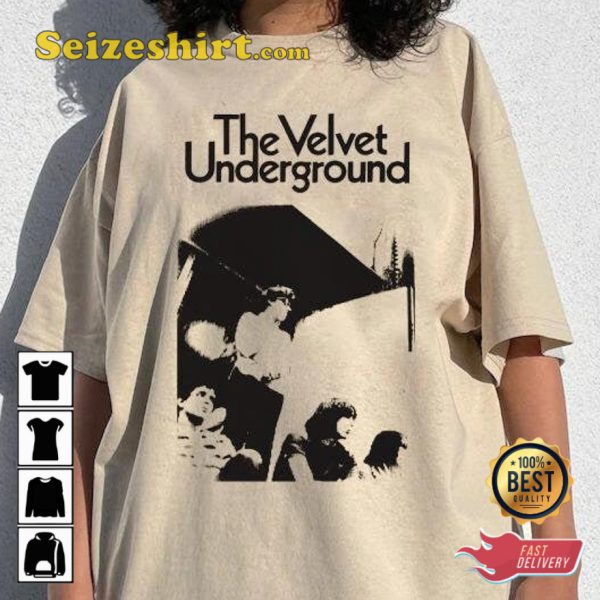 The Velvet Underground Rock Band Vintage T-shirt