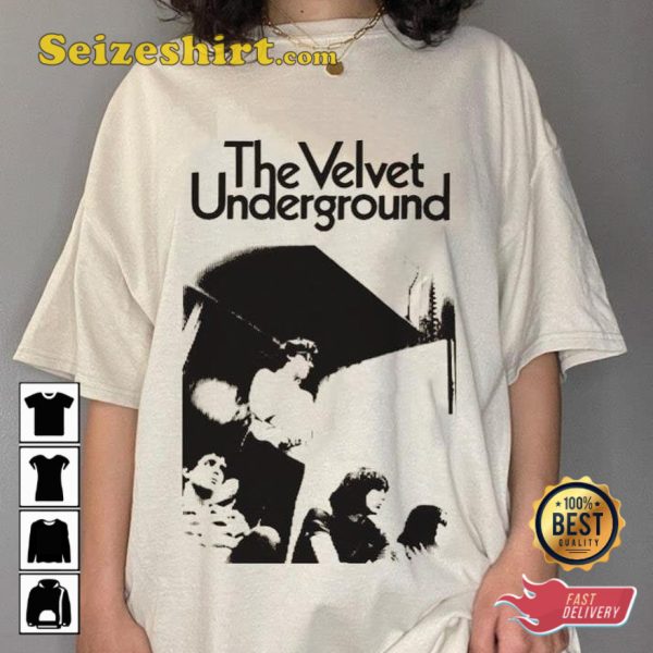 The Velvet Underground Rock Band Vintage T-shirt