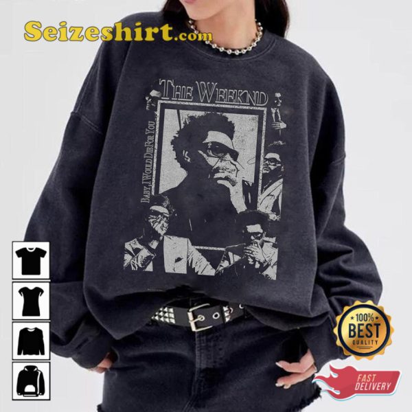The Weeknd Tour The Idol Album Cover T-shirt
