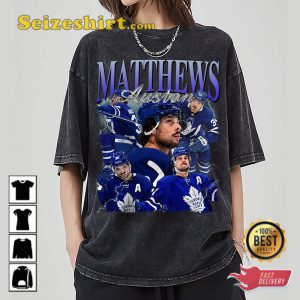 Toronto Auston Matthews Ice Hockey NHL Vintage Unisex Shirt