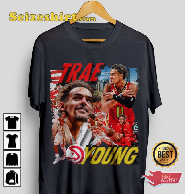 Trae Young Atlanta Hawks Ice Trae Basketball T-shirt