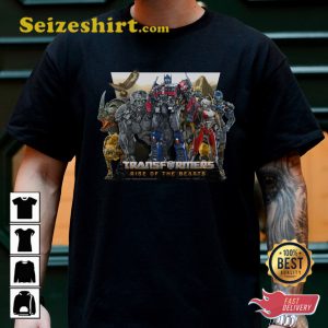 Transformers Rise Of The Beasts Official Poster Unite T-Shirt