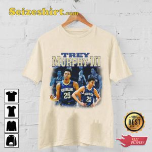 Trey Murphy III New Orleans NBA Vintage 90s T-shirt