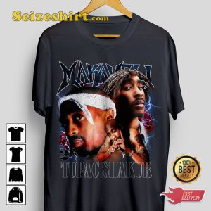 Tupac 2Pac Shakur Rapper In Loving Memories T-shirt