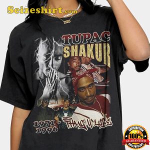 Tupac Shakur 2pac Rapper Thank For A Memorable Vintage T-Shirt