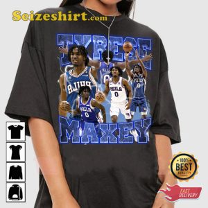 Tyrese Maxey Mad Maxey Philadelphia 76ers T-Shirt