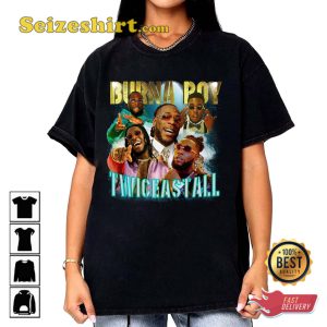 Burna Boy Twice As Tall Album Music T-Shirt