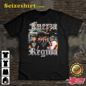 Vintage Fuerza Regida Player Regional Mexicano T-Shirt
