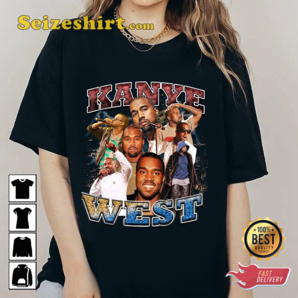Kanye West Vintage Style For Men And Girl T-Shirt