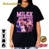 Miley Cyrus Singer Cazy Style Retro T-Shirt
