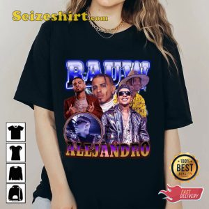 Rauw Alejandro King of modern Reggaeton Music T-Shirt