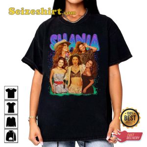 Shania Twain Pop Country Music Fashion T-Shirt