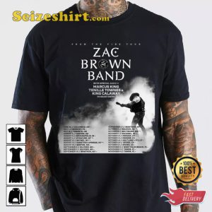 Zac Brown Band 2023 From The Fire Tour T-shirt