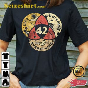 42 The Answer To Life The Universe And Everything Vintage Tshirt
