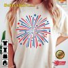 4th Of July Fireworks Patriotic American T-shirt