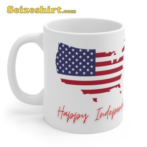 4th Of July Flag Happy Independence Day Mug