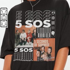 5 Seconds Of Summer Album 5sos T-shirt