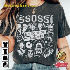 5 Seconds Of Summer Tour 5sos Fan T-shirt