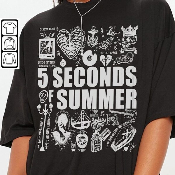 5sos Music 5 Seconds Of Summer T-shirt
