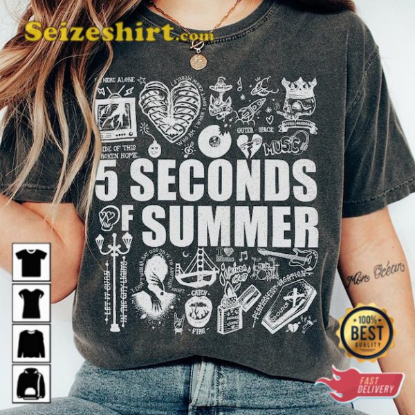 5sos Music 5 Seconds Of Summer T-shirt