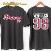98 Braves Jersey Wallen T-shirt