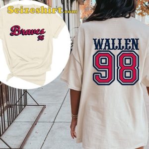 98 Braves Jersey Wallen T-shirt