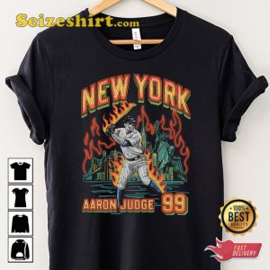 Aaron Judge NYY All Rise 99 Homerun T-shirt