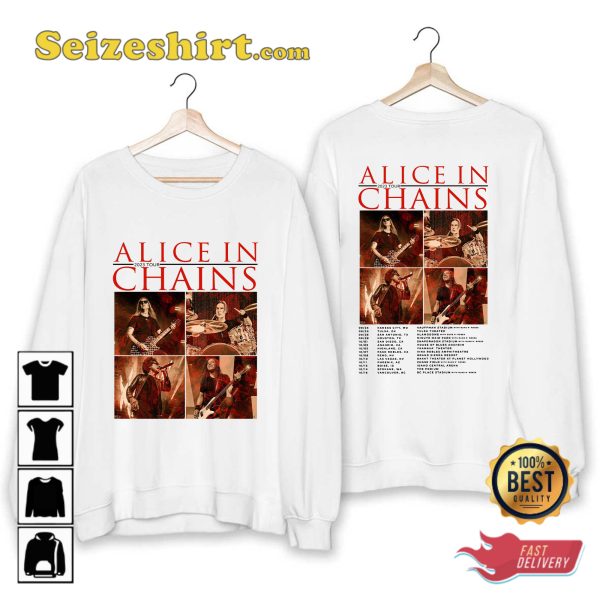 Alice In Chains Tour Dates 2023 T-shirt