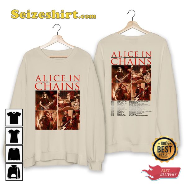 Alice In Chains Tour Dates 2023 T-shirt