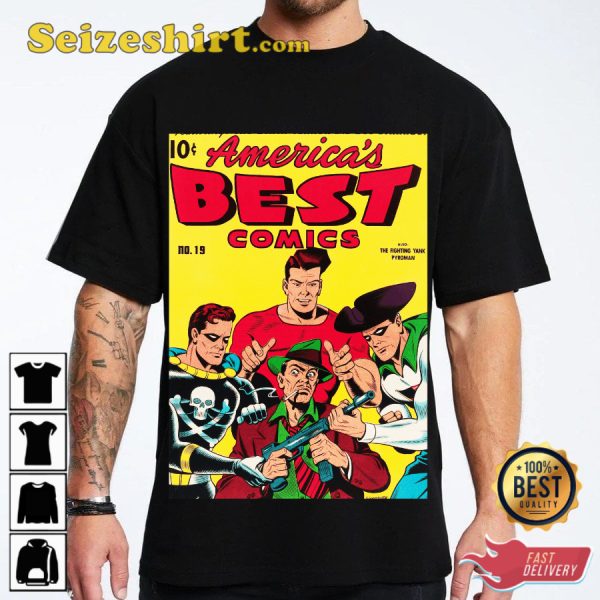 America Best Comics 1946 The Fighting Yank Unisex T-Shirt