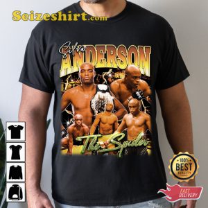 Anderson Silva Boxing The Spider MMA T-shirt