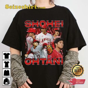 Angels Shohei Ohtani Shotime Baseball T-shirt