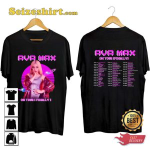 Ava Max Concert 2023 On Tour Finally T-shirt