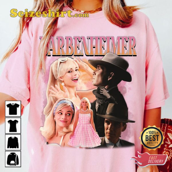 Barbie Movie Barbenheimer Oppenbarbie T-shirt