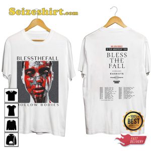 Blessthefall Band Hollow Bodies 10 Year Anniversary Tour T-shirt