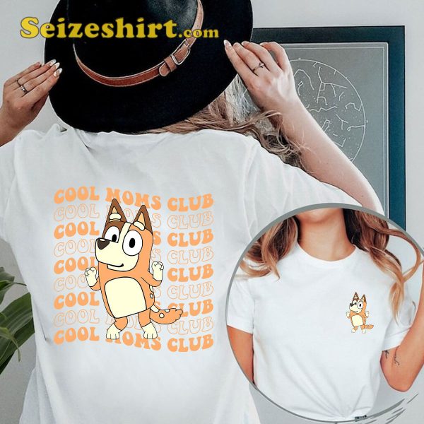 Bluey Cool Ants Club Cartoon T-shirt