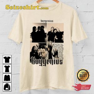 Boygenuiss Band Members Poster Vintage T-shirt